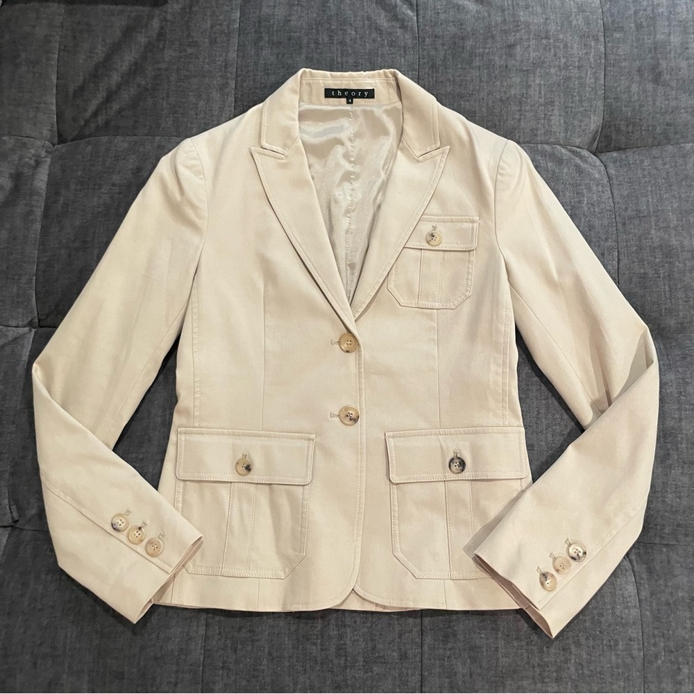Theory Women Khaki Blazer